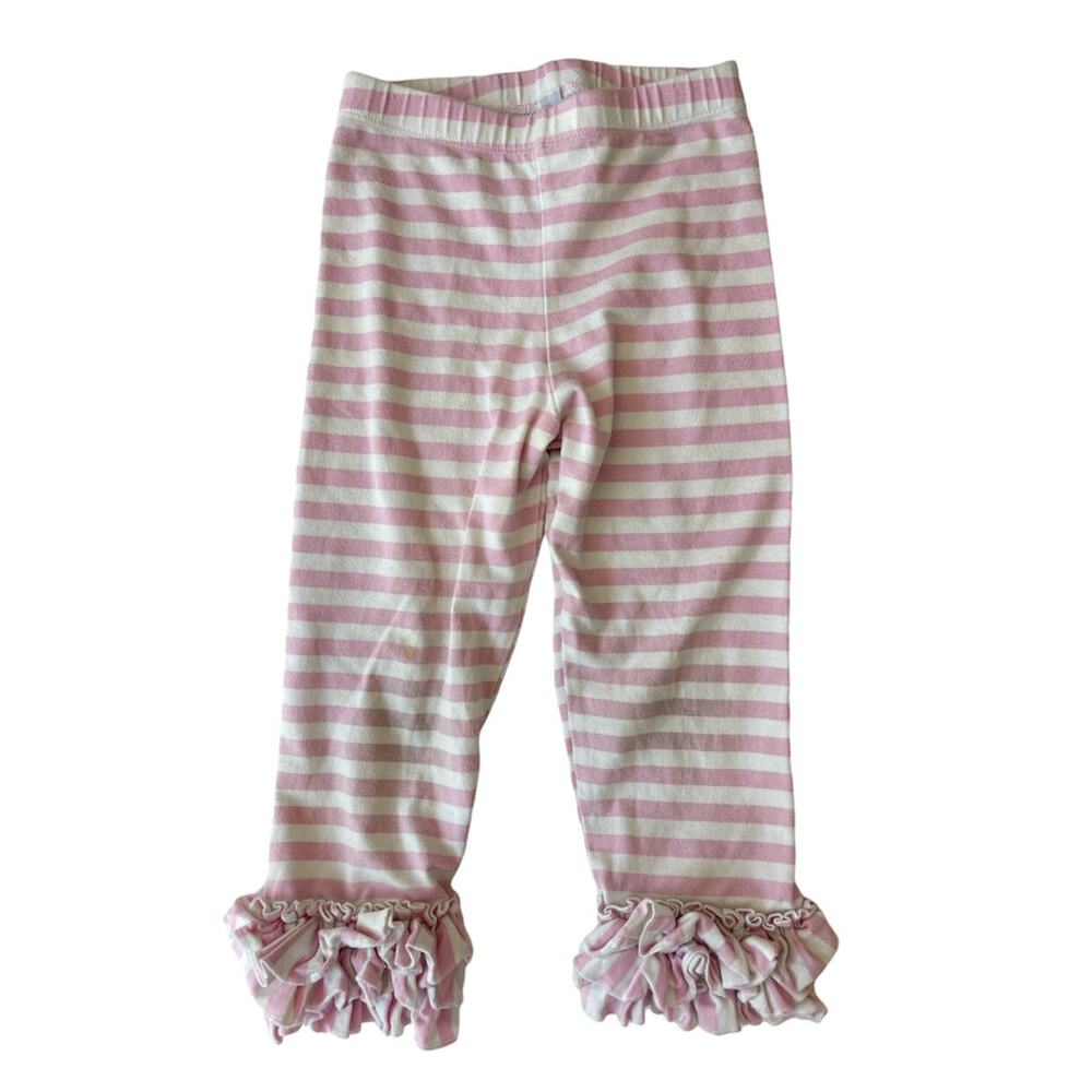 Sweethoney Crop Ruffle Leggings